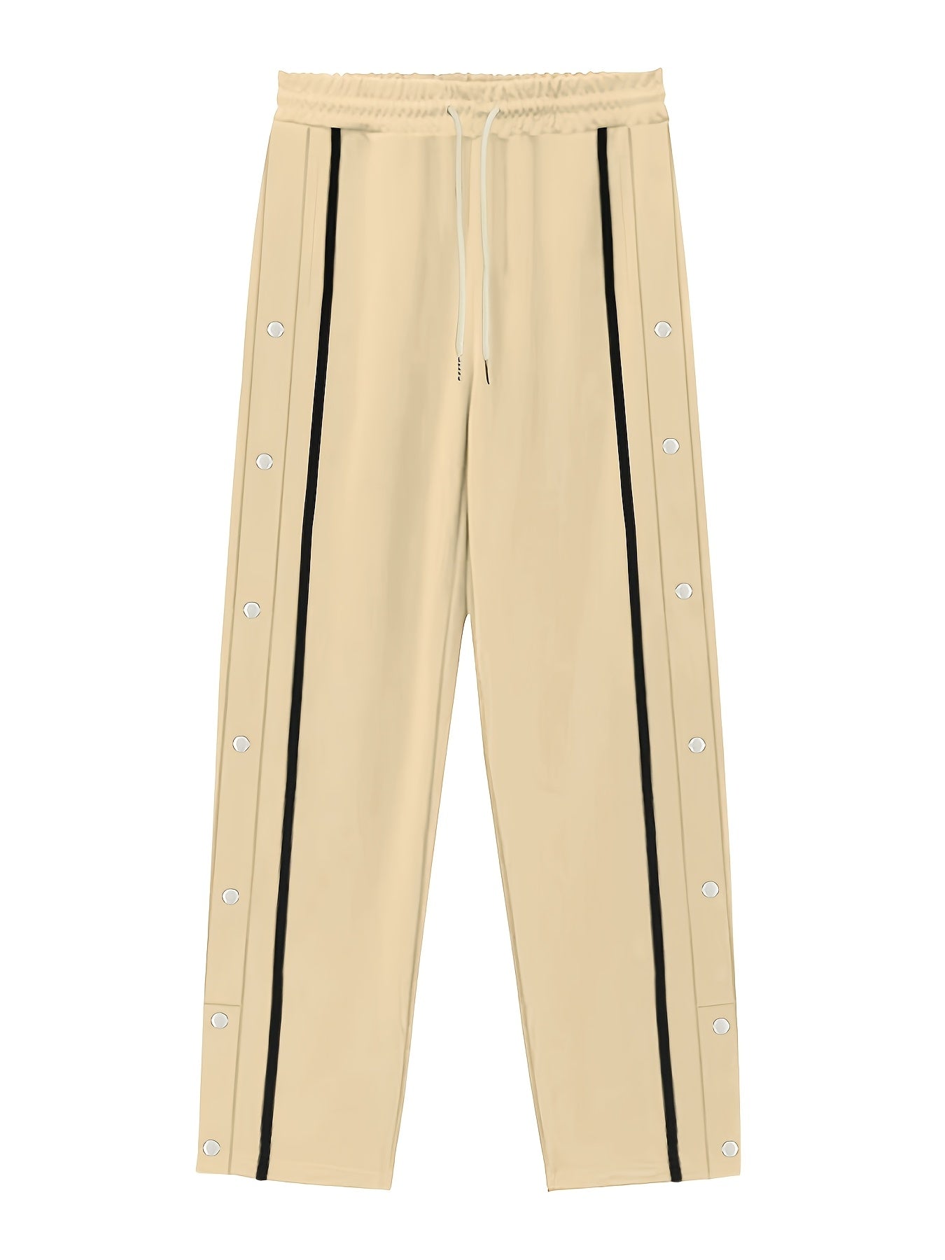 Jogging Bleu Royal Lencensa - Bandes Blanches Détails Boutons Homme