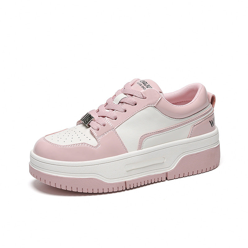 Women's Thick Sole Casual Sneakers - Lencensa 