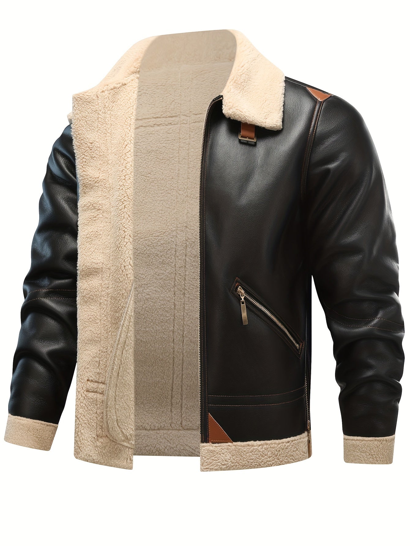 Veste Homme Polaire - Coupe-Vent Automne Hiver - Lencensa 