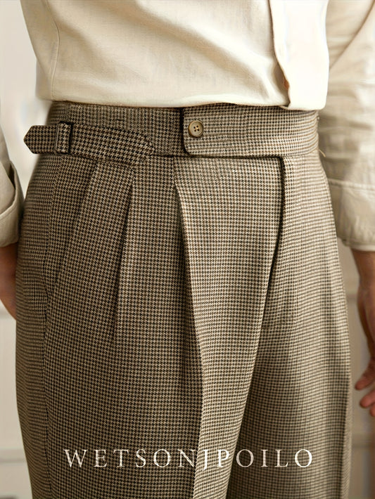 Lencensa - Pantalon Homme Formel Décontracté Bureau