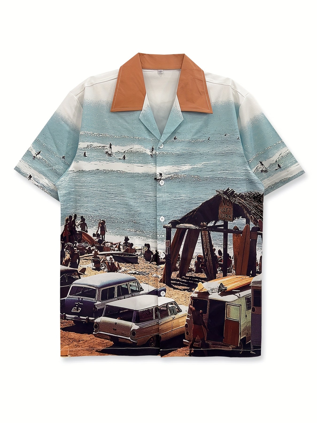 Lencensa - Chemise Homme Tropicale Style Hawaïen
