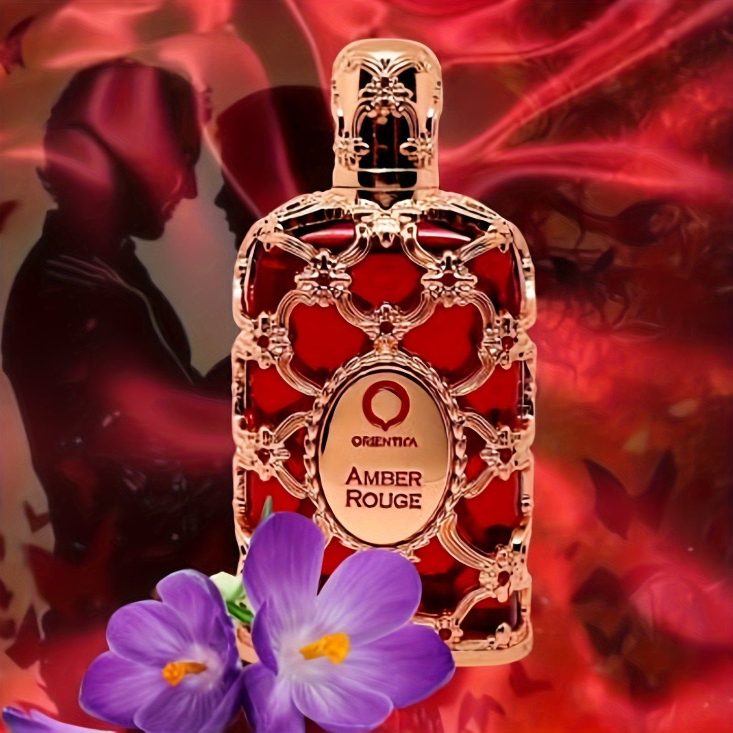 Amber Rouge Luxe - Parfum Oriental Unisexe Longue Durée