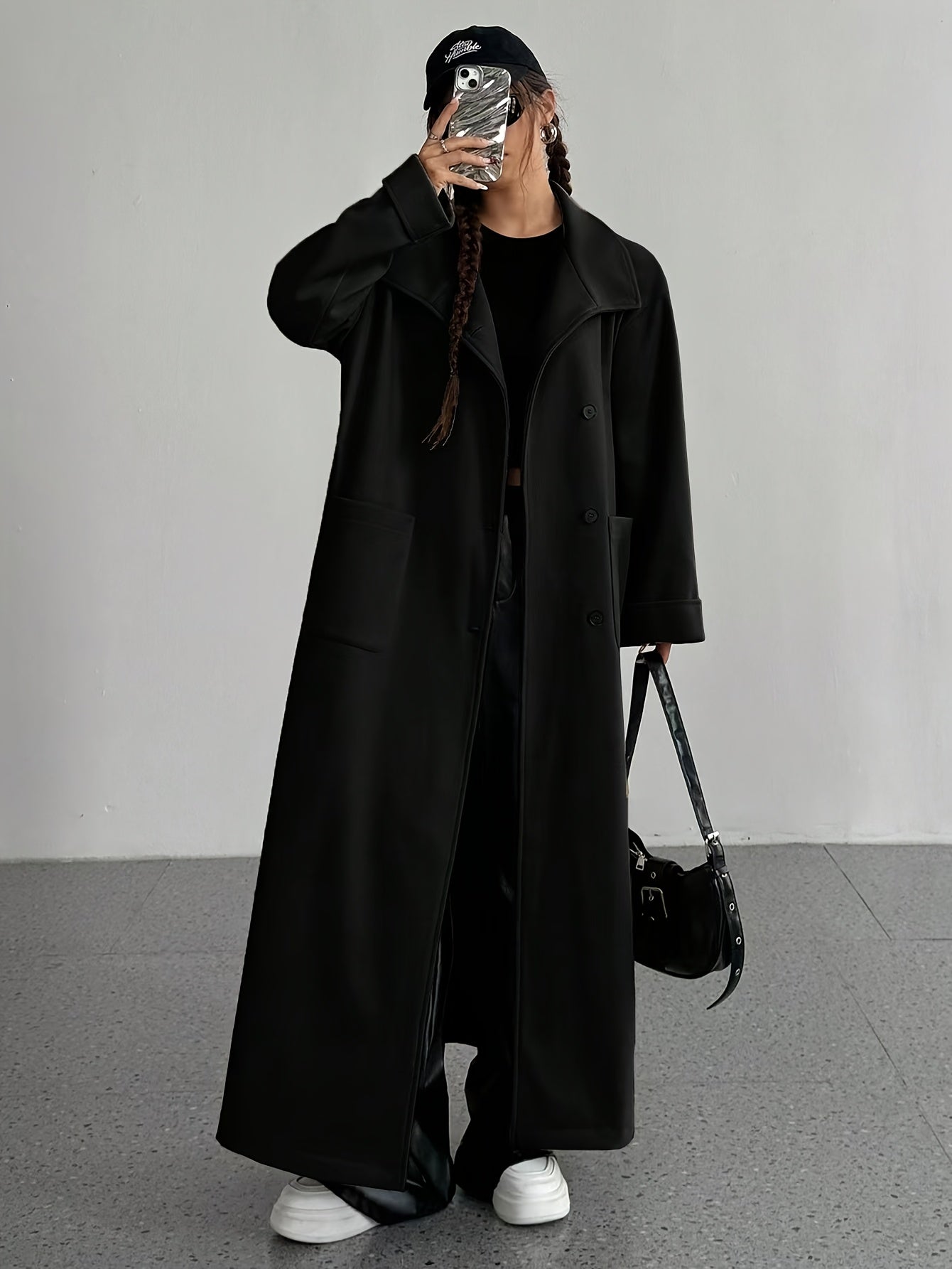 Women's Solid Color Casual Long Sleeve Regular Coat - Lencensa 