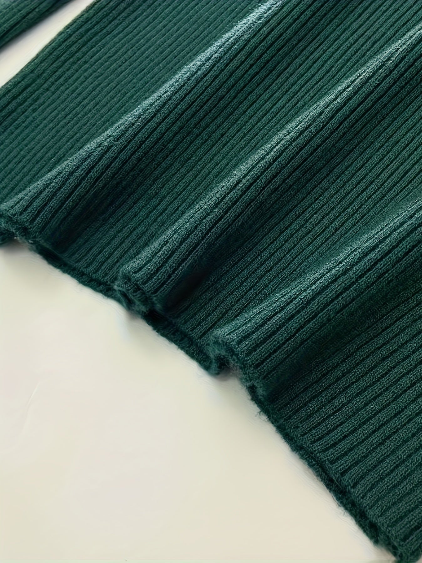 Turtleneck 3 Packs Knitted Pullover Sweater, Casual Solid Color Long Sleeve Sweater For Fall & Winter, Women's Clothing - Lencensa 