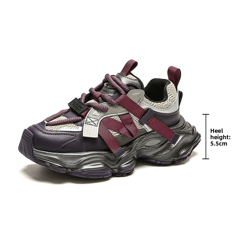 Women's Thick Sole Casual Sneakers - Lencensa 