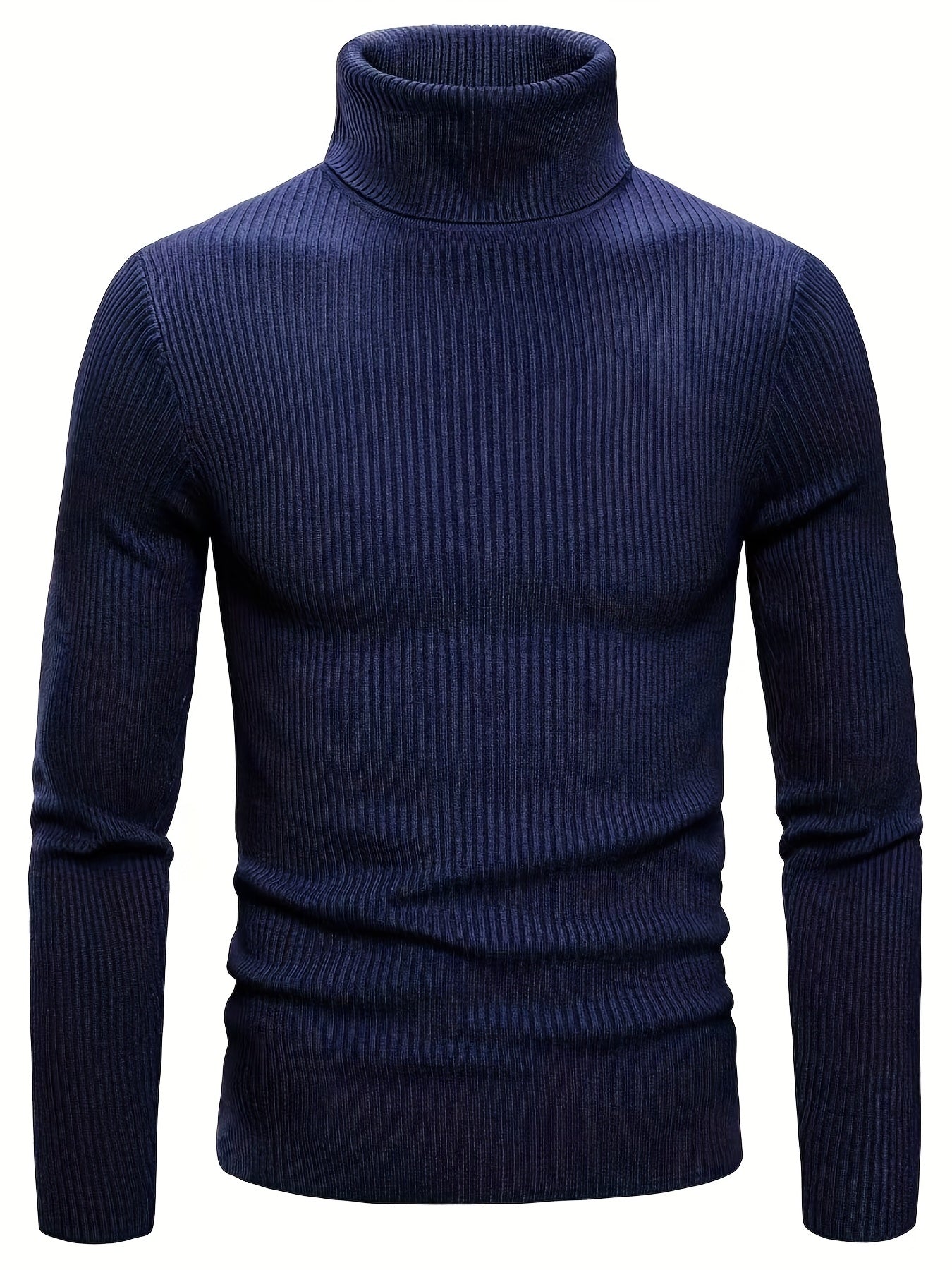 Pull Col Roulé Homme - Maille Slim Fit - Lencensa 