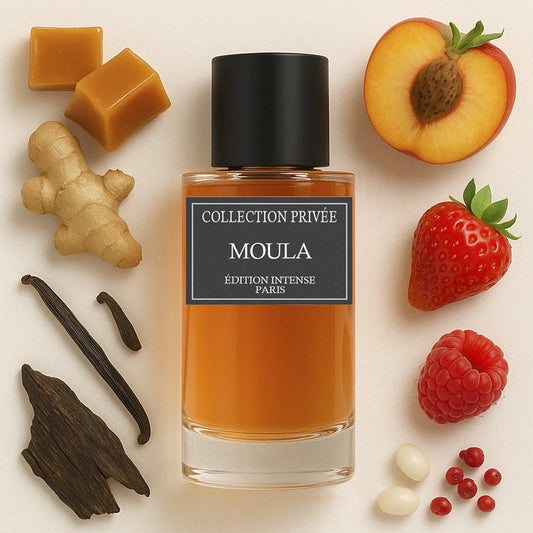 Parfum d'Homme Et D' Femme Moula 50ml Collection Privée Note Orientale Origine France Eau De Parfum Liquide
