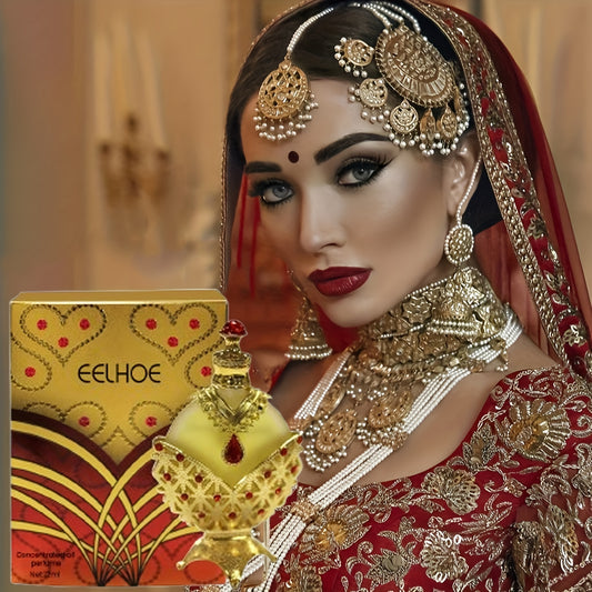 Lencensa Huile Parfum Arabe 12ml - Femme Dorée Longue Durée