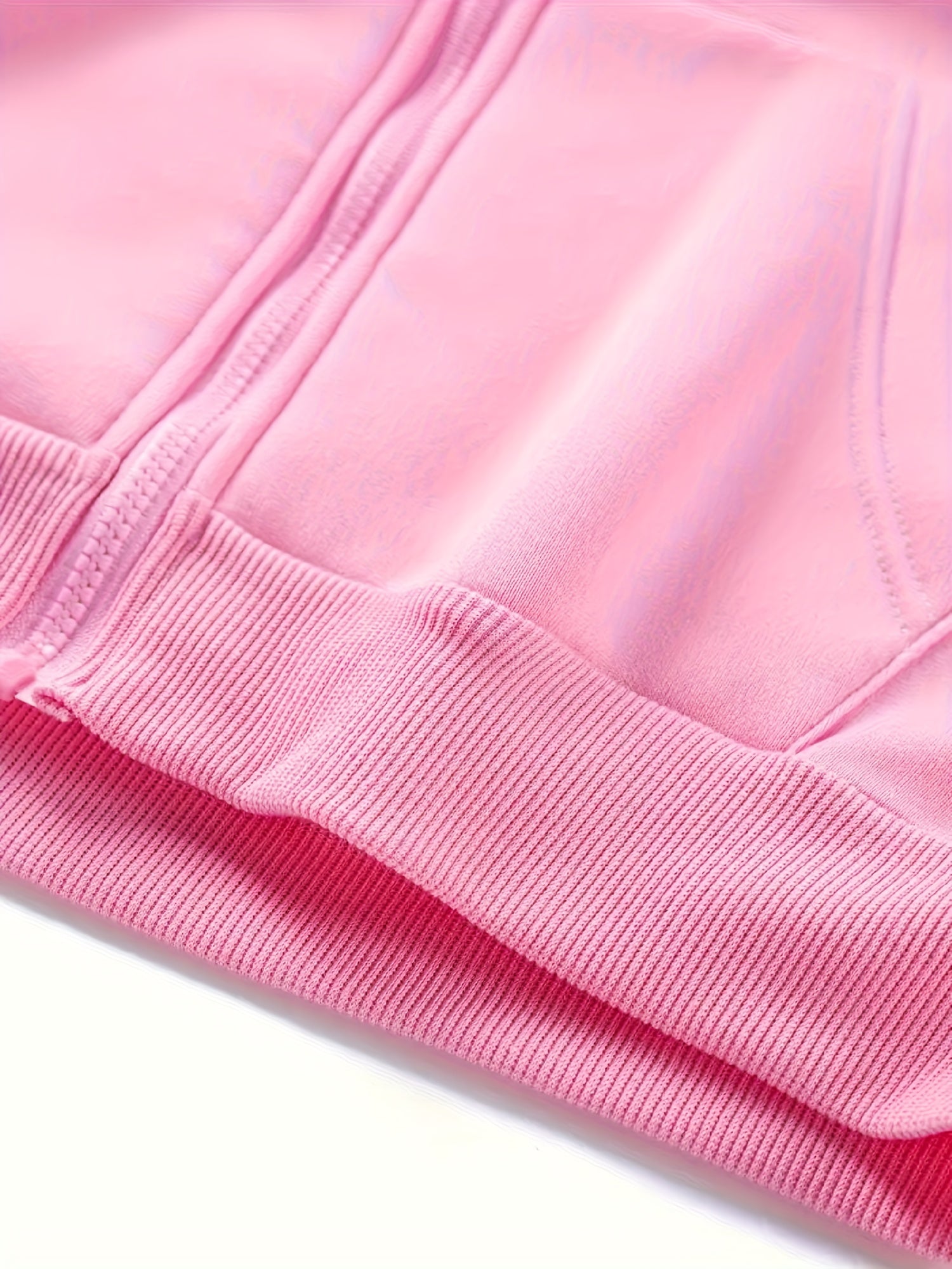 Women'S Pastel Pink Hooded Jacket - Lightweight Zip-Up Coat with Cameroon Graphic, All-Season Casual Outerwear, Machine Washable Polyester Blend Jacket for Everyday & Special Occasions (Birthday, Travel) - Multiple Colors & S - Lencensa 