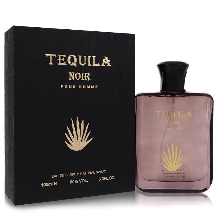UD_Tequila Pour Homme Noir by Tequila Perfumes Eau De Parfum Spray 3.3 oz for Men