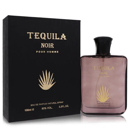 UD_Tequila Pour Homme Noir by Tequila Perfumes Eau De Parfum Spray 3.3 oz for Men