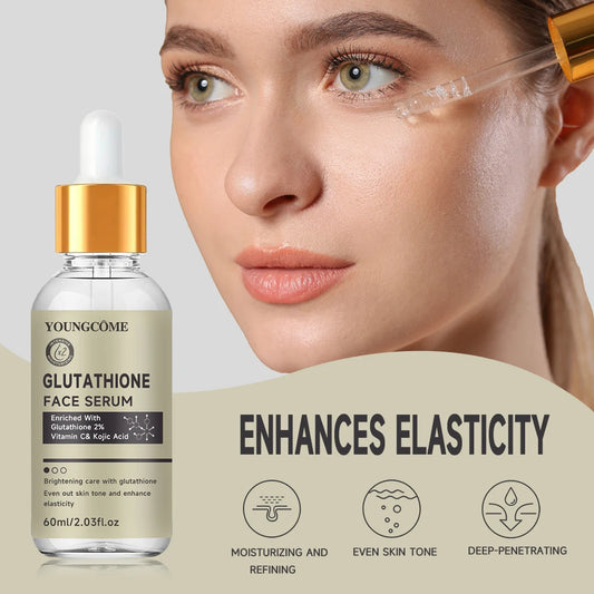 Sérum au glutathion pour le visage pour éclaircir la peau, correcteur de taches foncées, peau sensible, régénérant les cellules, Lifting, soins de la peau, 40ml/60ml