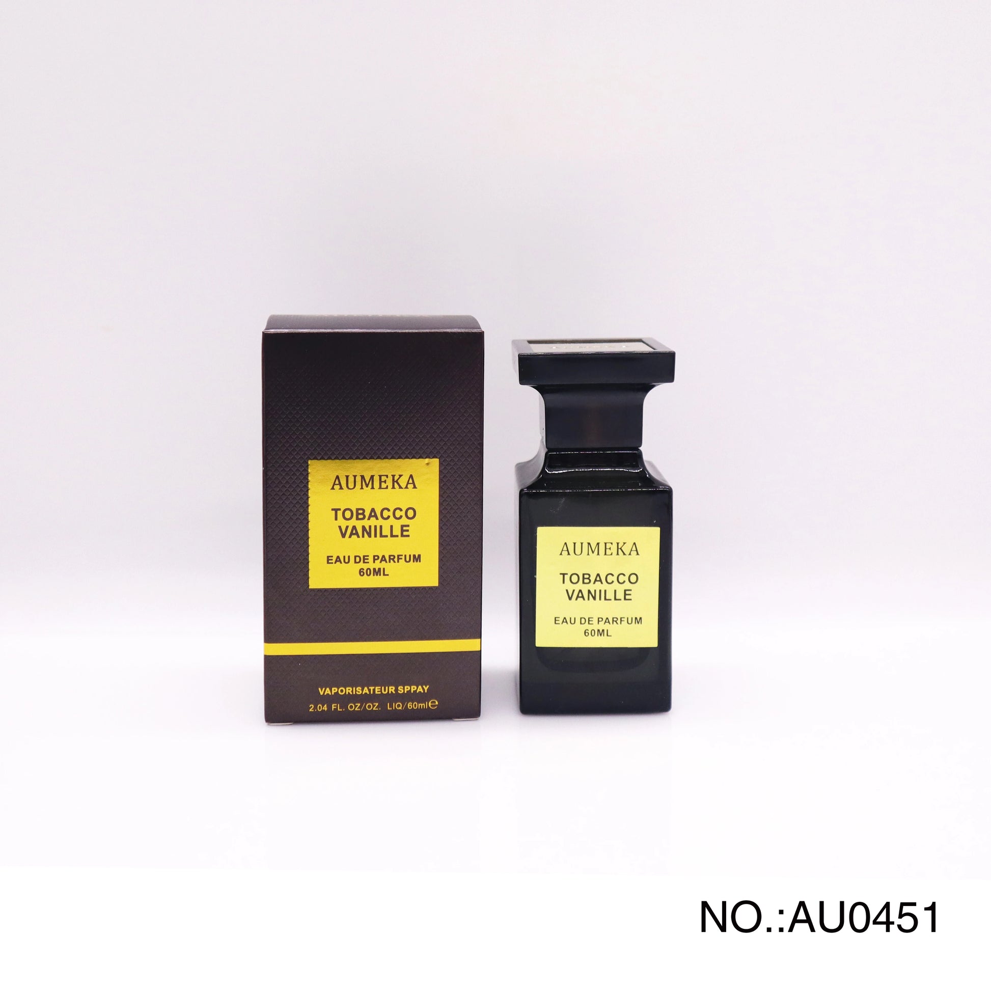 AUMEKA Parfum Homme 60ml - Luxe Arabe Tabac Vanille Oriental Épicé - Lencensa 