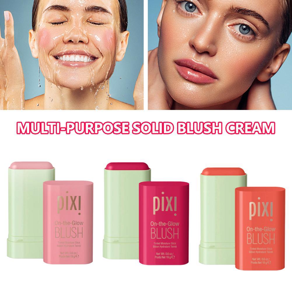 Pixi maquillage bâton multi-usages solide Blush bâton crème durable haute couleur imperméable maquillage pinceaux mat Contour maquillage