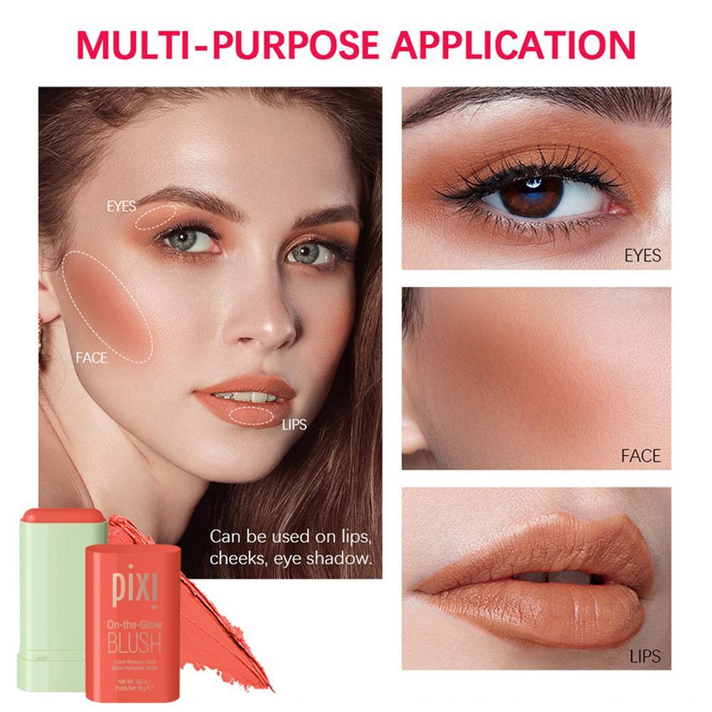 Pixi maquillage bâton multi-usages solide Blush bâton crème durable haute couleur imperméable maquillage pinceaux mat Contour maquillage