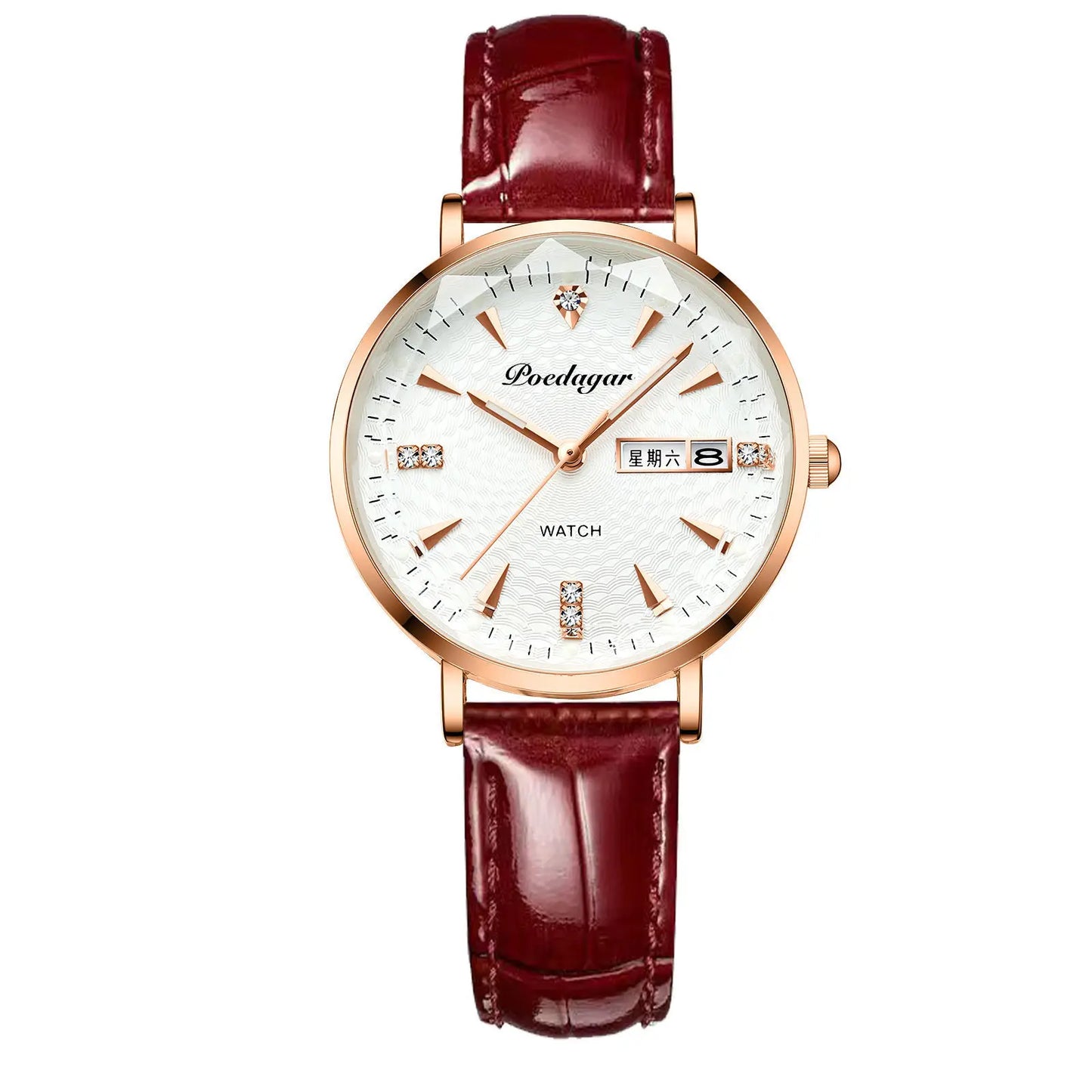 POEDAGAR 312 Jewelry for Women Watch High Quality Elegant Girl Bracelet Creative Quartz Business Watches Ladies Montre Femme