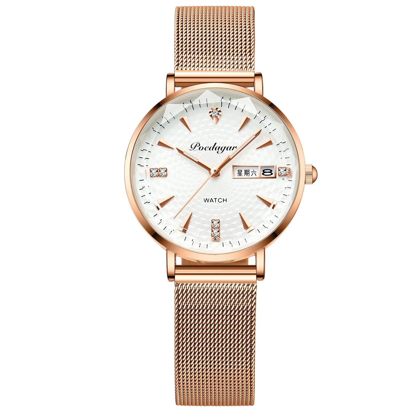POEDAGAR 312 Jewelry for Women Watch High Quality Elegant Girl Bracelet Creative Quartz Business Watches Ladies Montre Femme