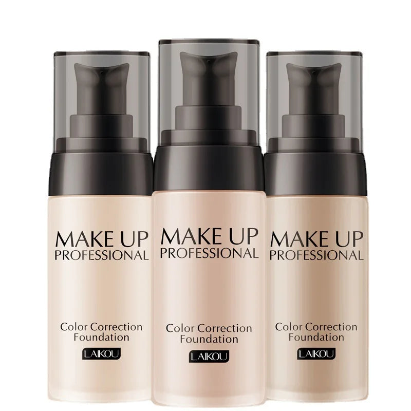 LAIKOU fond de teint Base de maquillage crème pour le visage fond de teint liquide correcteur hydratant contrôle de l'huile imperméable Maquiagem 40g