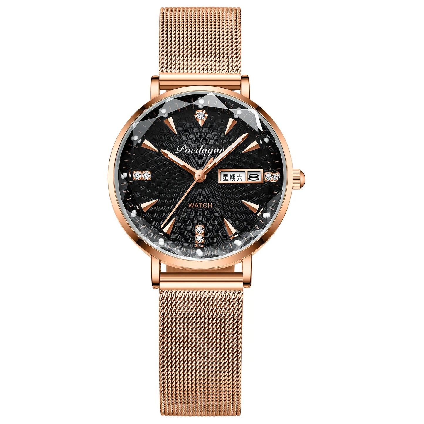 POEDAGAR 312 Jewelry for Women Watch High Quality Elegant Girl Bracelet Creative Quartz Business Watches Ladies Montre Femme