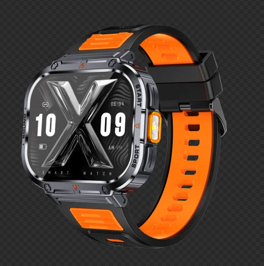 Netcom B29 Men's Smart Watch with HD Screen Camera Tiktok 4G Card Support Magnetic Charging-Montre Intelligente