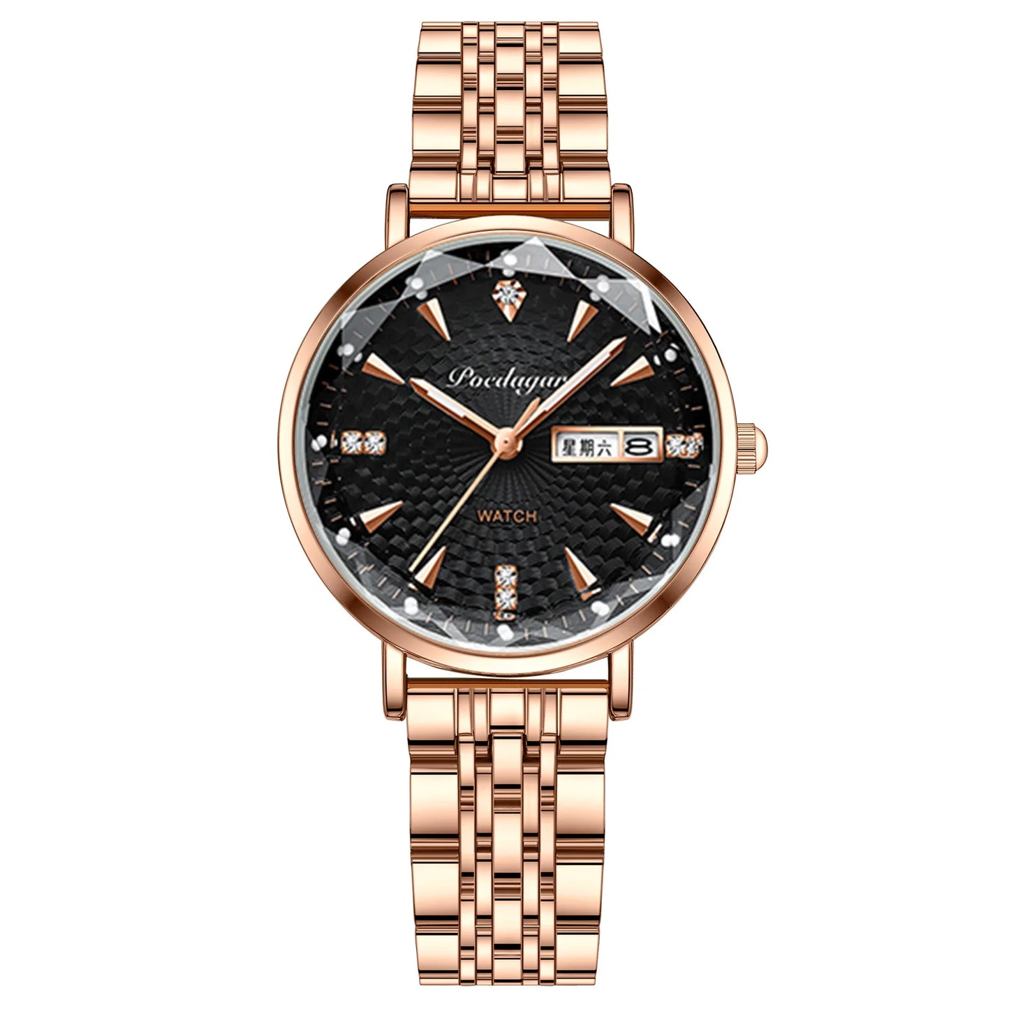 POEDAGAR 312 Jewelry for Women Watch High Quality Elegant Girl Bracelet Creative Quartz Business Watches Ladies Montre Femme