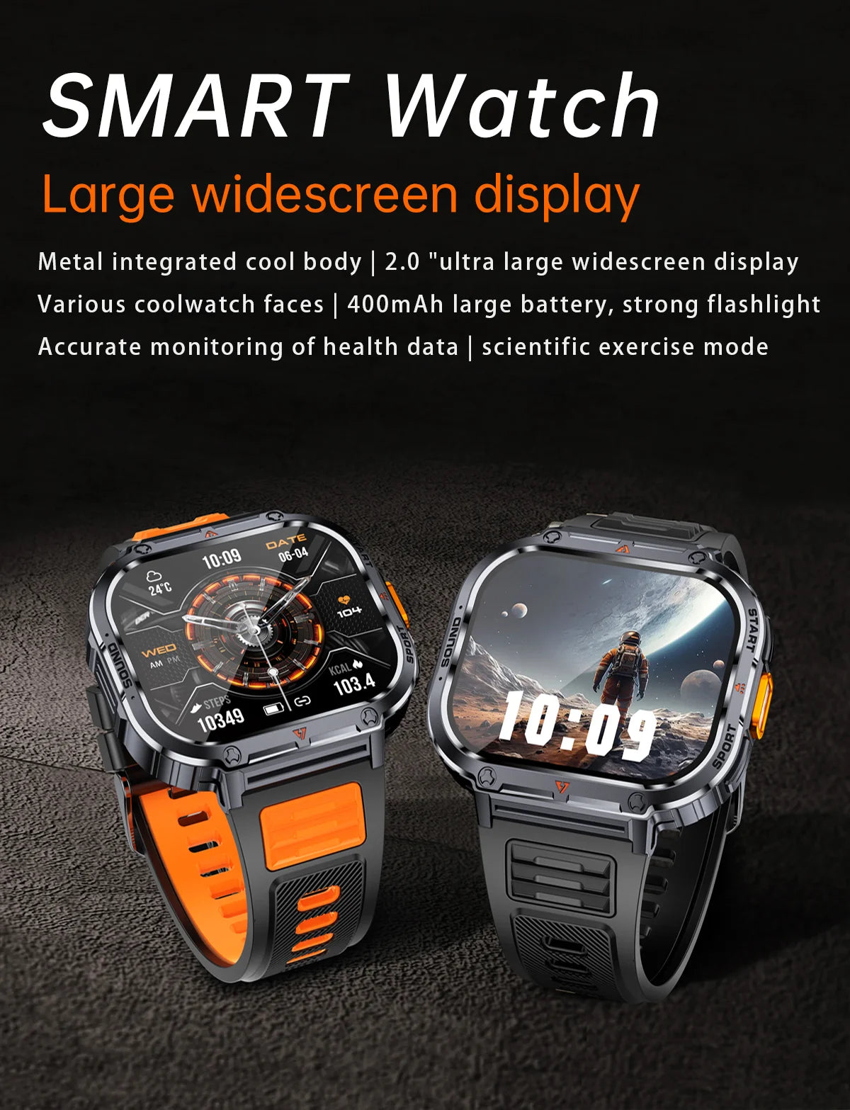 Netcom B29 Men's Smart Watch with HD Screen Camera Tiktok 4G Card Support Magnetic Charging-Montre Intelligente