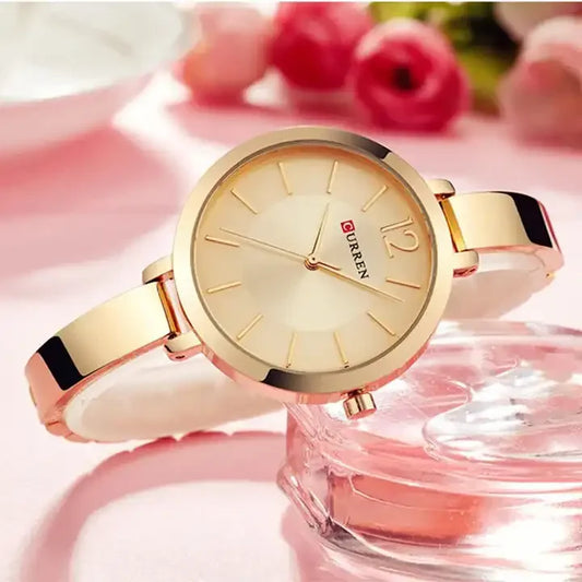 CURREN 9012 Women Watch Top Brand Casual Fashion Lady WristWatch Clock Relogio Feminino Montre Femme Luxury Women Quartz Watch