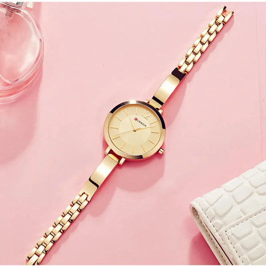 CURREN 9012 Women Watch Top Brand Casual Fashion Lady WristWatch Clock Relogio Feminino Montre Femme Luxury Women Quartz Watch