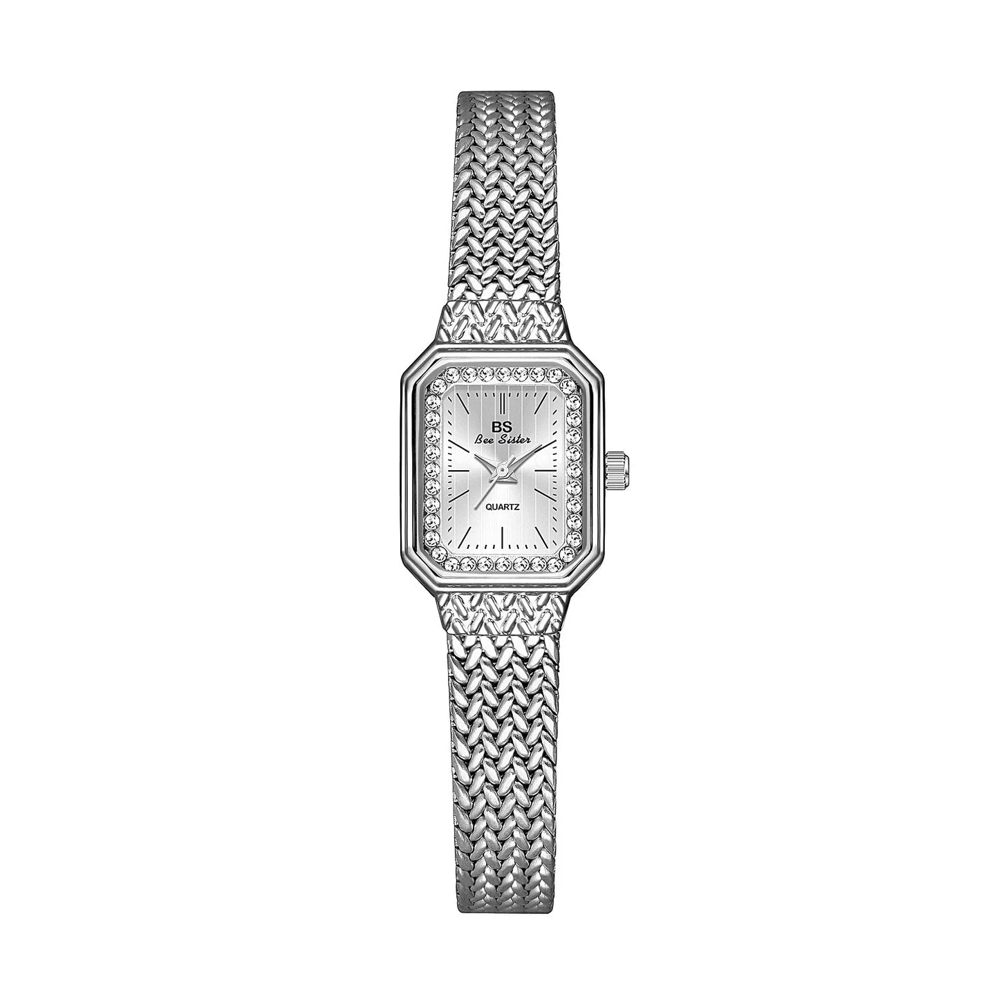 Luxury Fashionable Ladies Quartz Wristwatches Casual Montre Femme Women's Buck  Ladies Watches