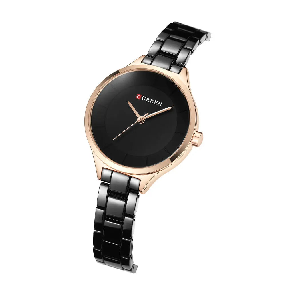 CURREN 9015 Rose Gold Watch Women Watches Ladies Creative Steel Women's Bracelet Watches Female Relogio Feminino Montre Femme