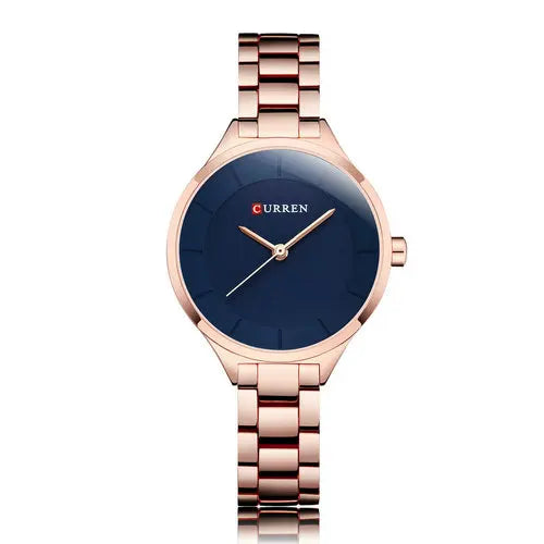 CURREN 9015 Rose Gold Watch Women Watches Ladies Creative Steel Women's Bracelet Watches Female Relogio Feminino Montre Femme