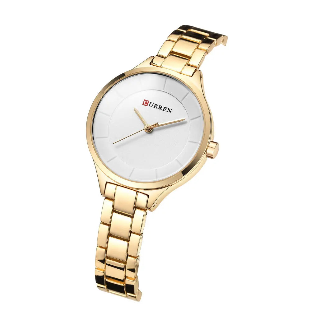 CURREN 9015 Rose Gold Watch Women Watches Ladies Creative Steel Women's Bracelet Watches Female Relogio Feminino Montre Femme