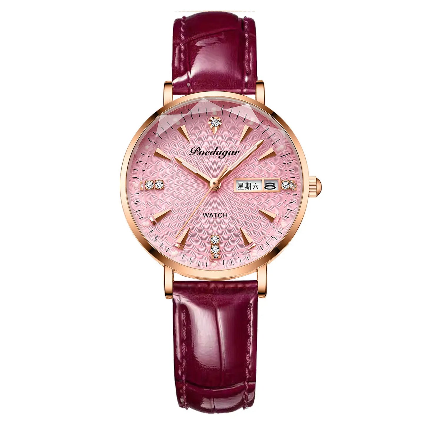 POEDAGAR 312 Jewelry for Women Watch High Quality Elegant Girl Bracelet Creative Quartz Business Watches Ladies Montre Femme