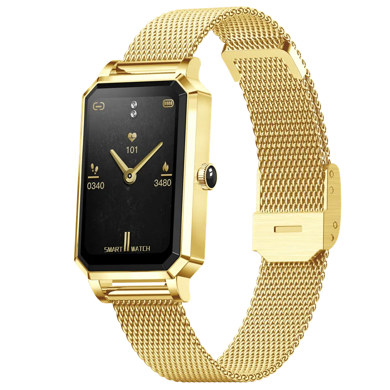 VALDUS 2025 Luxury Stainless Steel Fashion Smart Watch IP68 Waterproof BT Call Montre Connect Montre Femme Reloj NX2