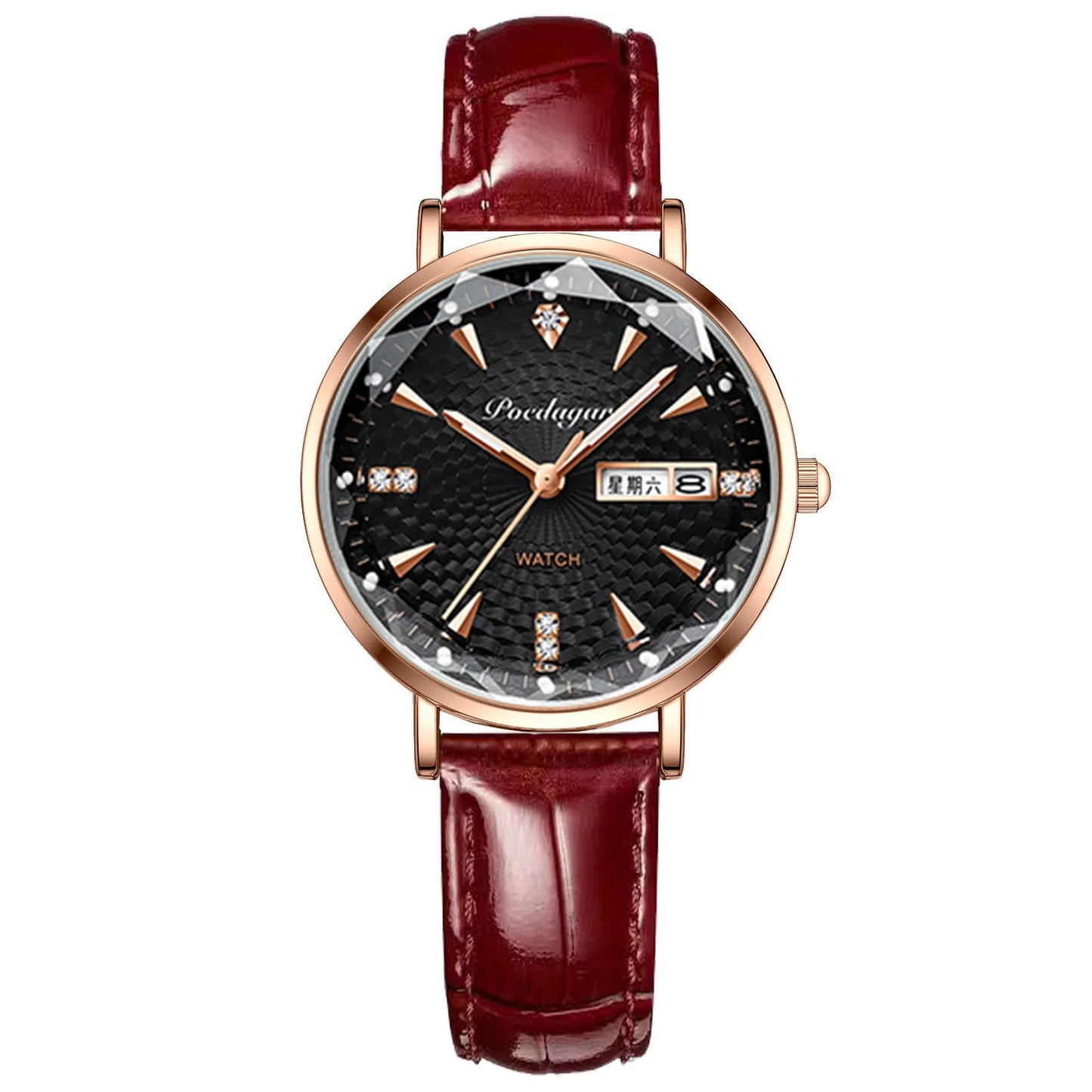 POEDAGAR 312 Jewelry for Women Watch High Quality Elegant Girl Bracelet Creative Quartz Business Watches Ladies Montre Femme