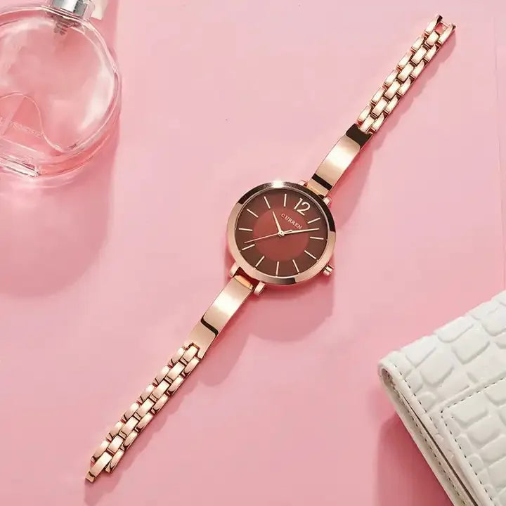 CURREN 9012 Women Watch Top Brand Casual Fashion Lady WristWatch Clock Relogio Feminino Montre Femme Luxury Women Quartz Watch