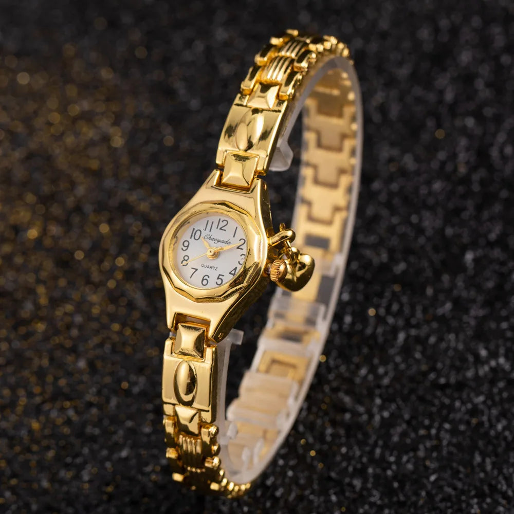 Simple élégant petites montres pour femmes marque de luxe montres en or pour femmes dames montres à Quartz pour les filles montre femme