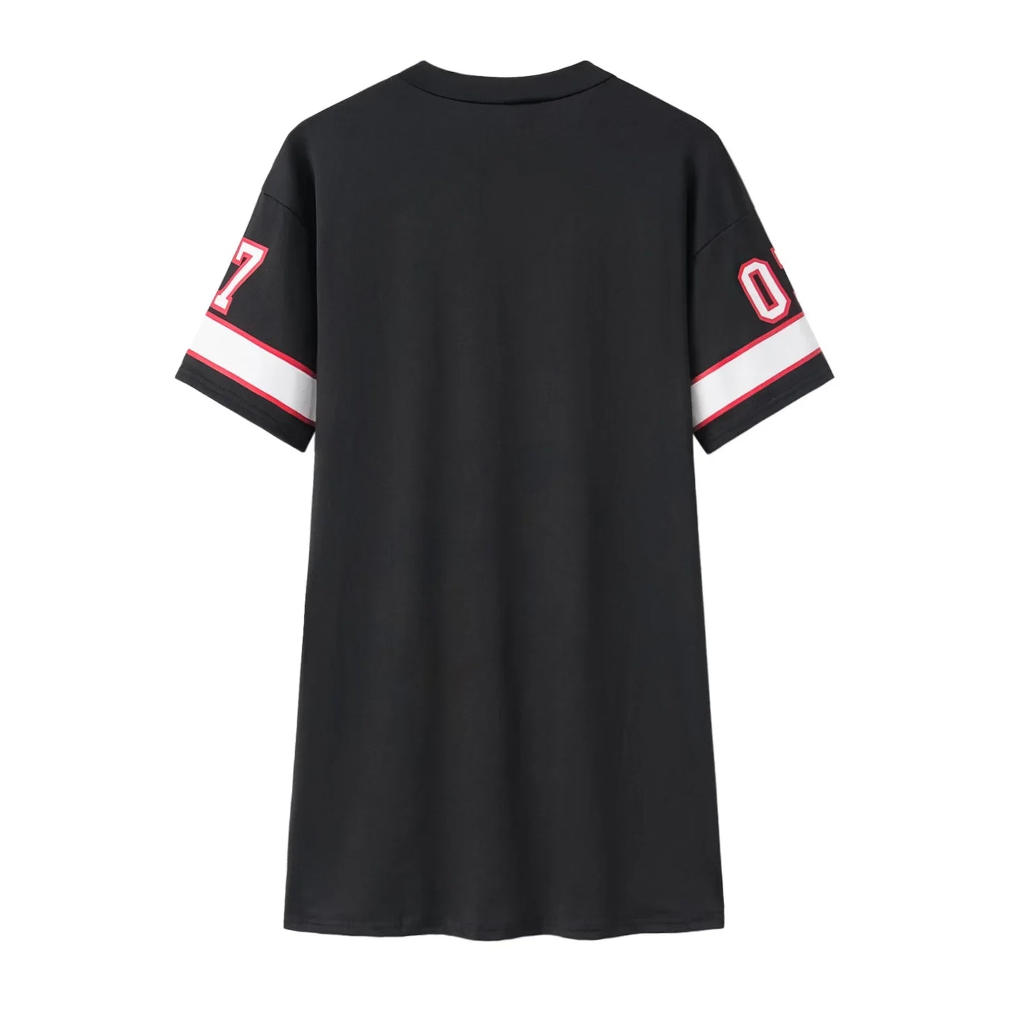 T-shirt Femme Col V Imprimé - Haut Décontracté Été