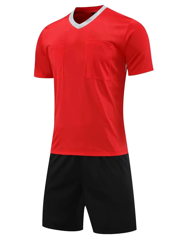 Uniforme Arbitre Football Personnalisable - Maillot Short Nom Numéro HAMEK - Lencensa 