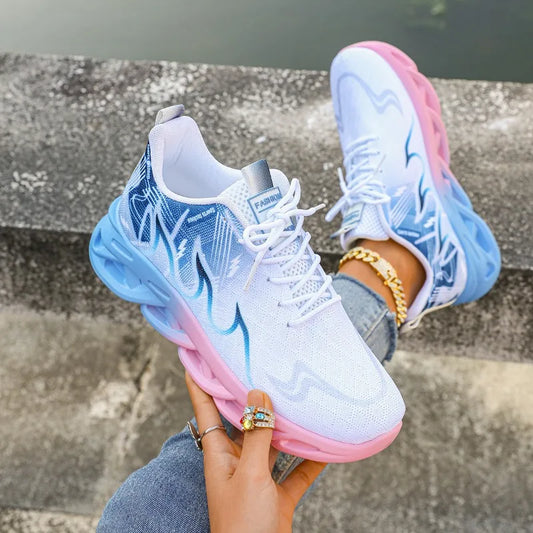 Lencensa - Baskets Femme Premium | Chaussures Sport Légères et Respirantes de Qualité Supérieure