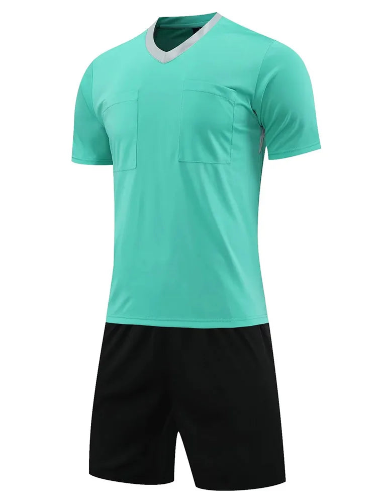 Uniforme Arbitre Football Personnalisable - Maillot Short Nom Numéro HAMEK - Lencensa 