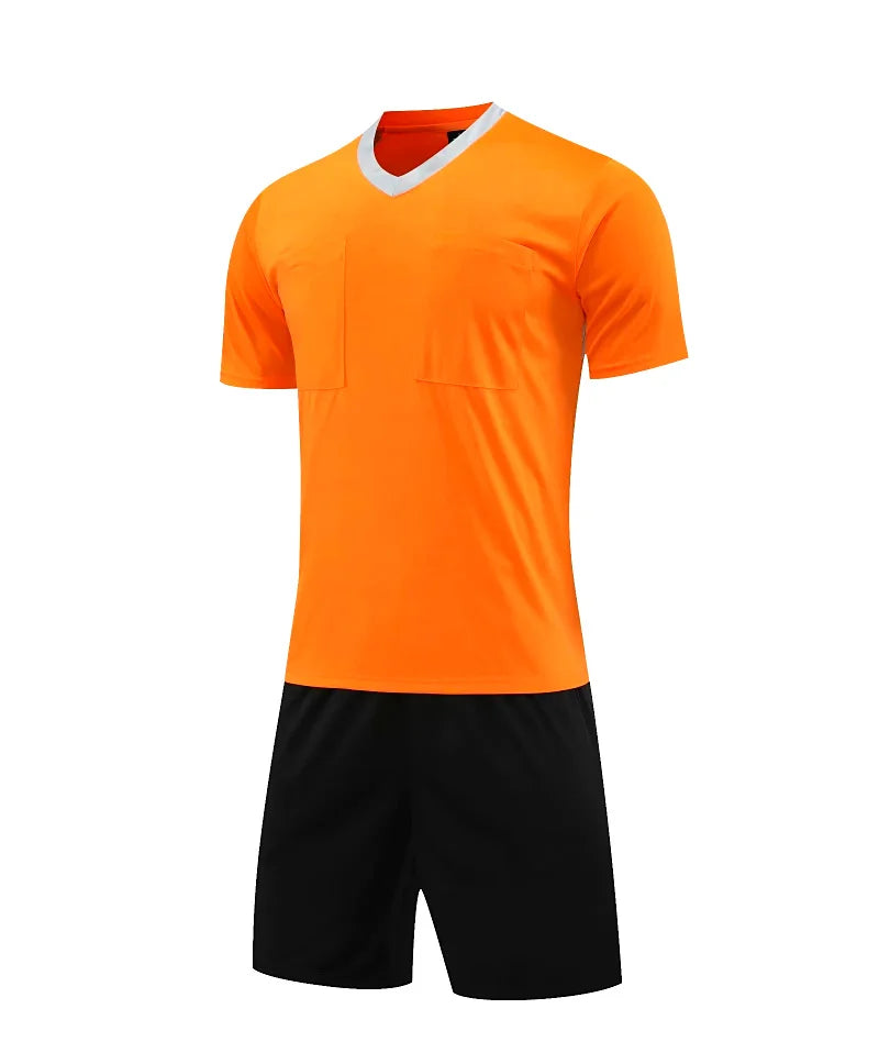 Uniforme Arbitre Football Personnalisable - Maillot Short Nom Numéro HAMEK - Lencensa 