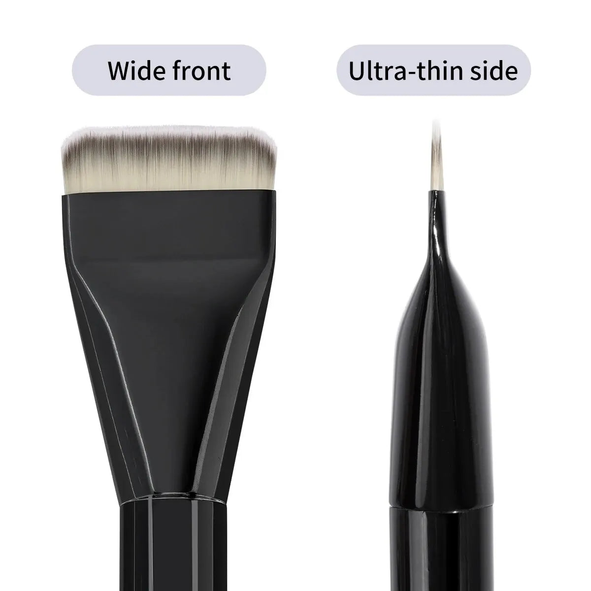 MAANGE 1 pièces masque Facial brosse tête plate correcteur fond de teint brosse doux visage pinceaux de maquillage outil de maquillage cosmétique pour masque peinture
