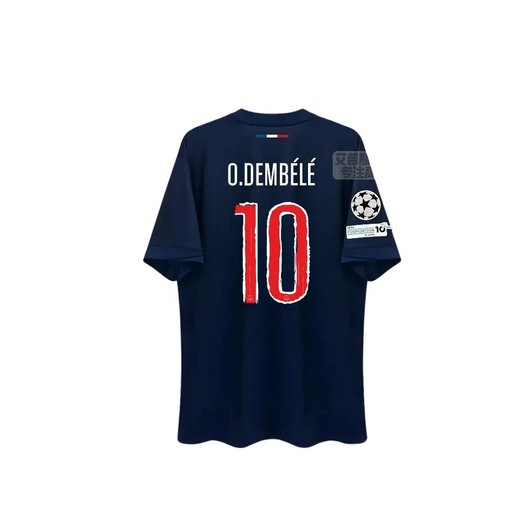 Maillot PSG Paris Saint-Germain 2025 - Jersey Homme Impression 3D Séchage Rapide - Lencensa 