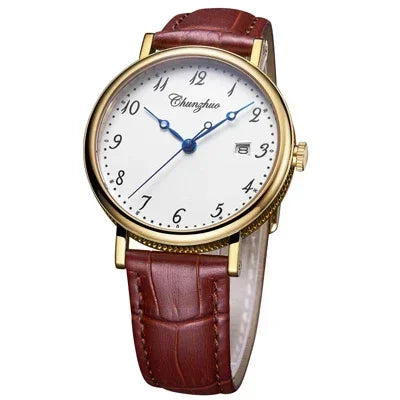 Montre à quartz ultra-plate pour hommes, mouvement d'anticorps contractés, 38mm, acier inoxydable importé du 10/2019 sur