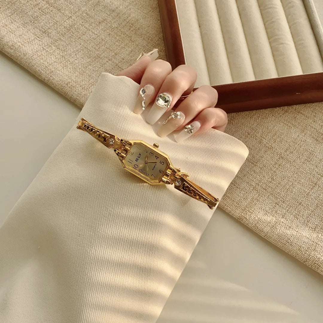 Femmes montres Top marque de luxe montres dames mode or Bracelet montre femme élégante horloge femmes montre femme