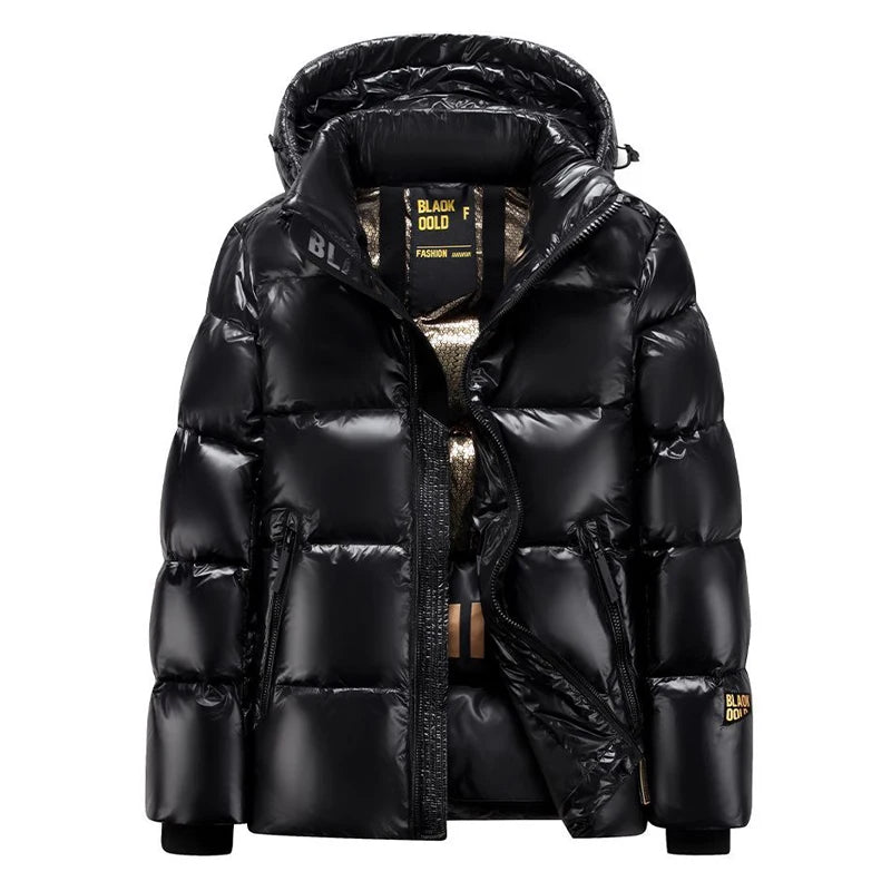 Doudoune Premium Lencensa - Duvet Canard Capuche Unisexe - Qualité Exceptionnelle Luxe Imperméable