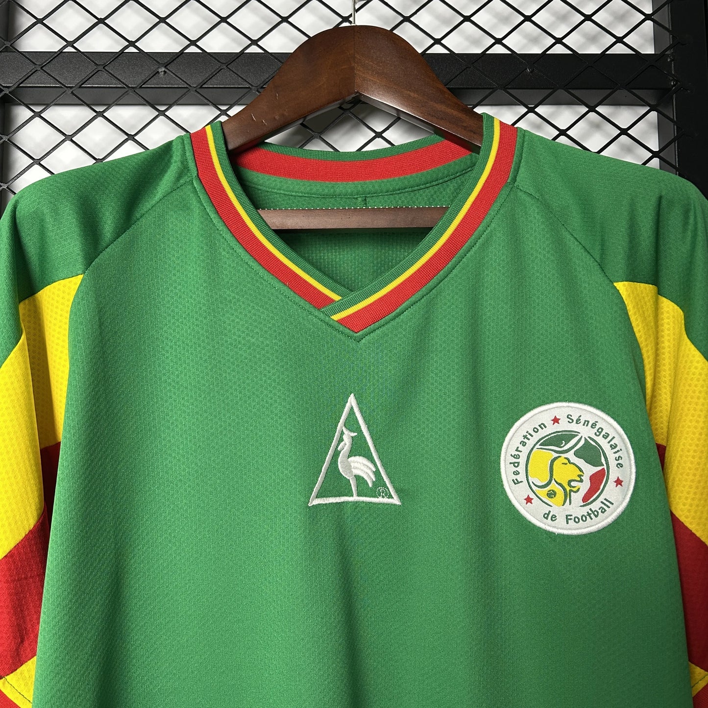 Maillot Sénégal 2002 Rétro Away Vert - Édition Collector Personnalisable - Lencensa 