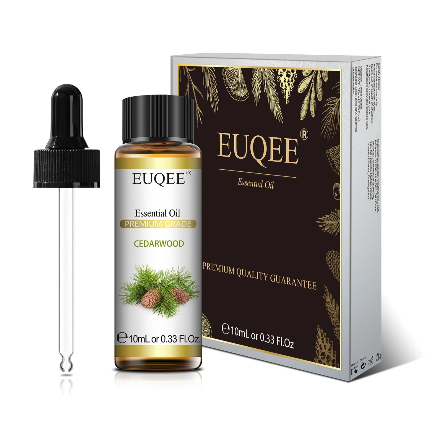 Huile Essentielle Bois de Santal 10ml - Pure et Naturelle Aromathérapie Bien-être - Lencensa 