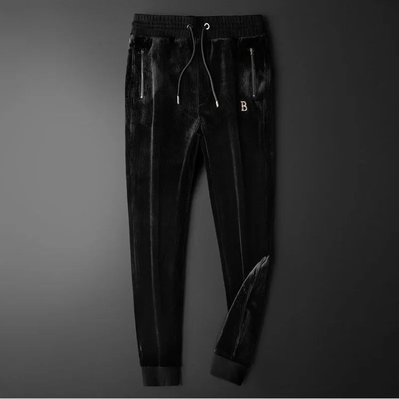 Ensemble Jogging Lencensa - Survêtement Velours Premium Homme 2 Pièces